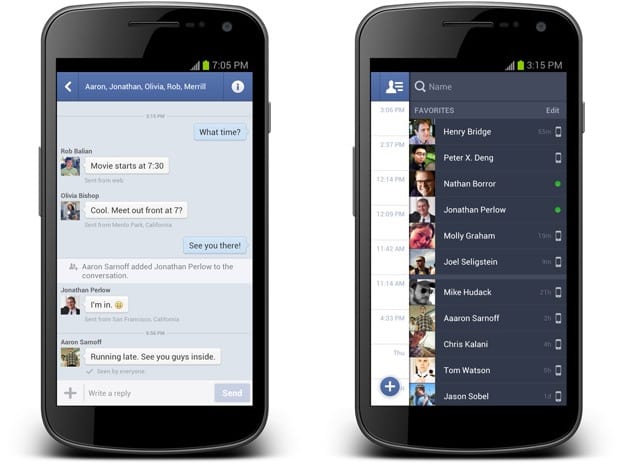 Facebook Messenger Android 1