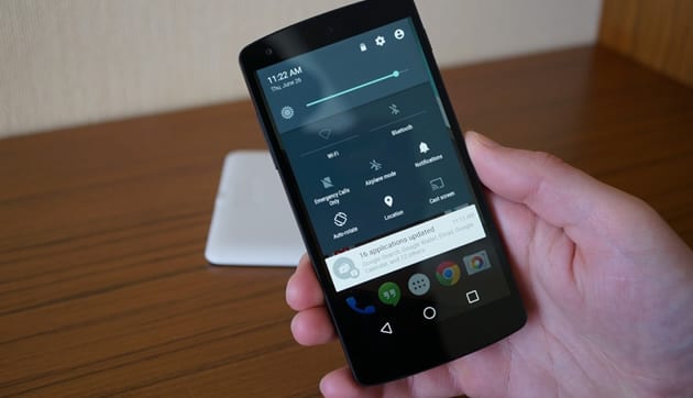 Android L no Moto G 1