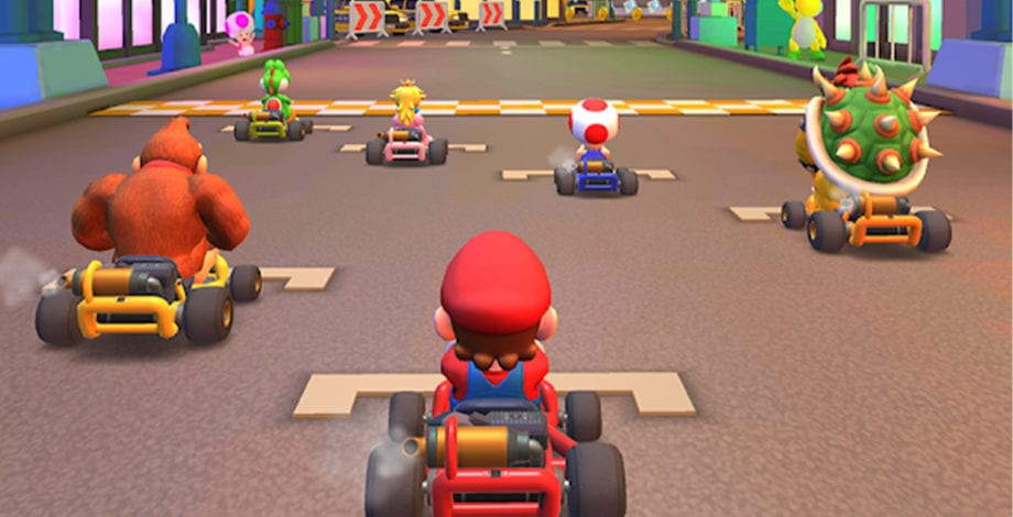 Mario Kart Tour multiplayer beta ja esta disponivel mas ha 1