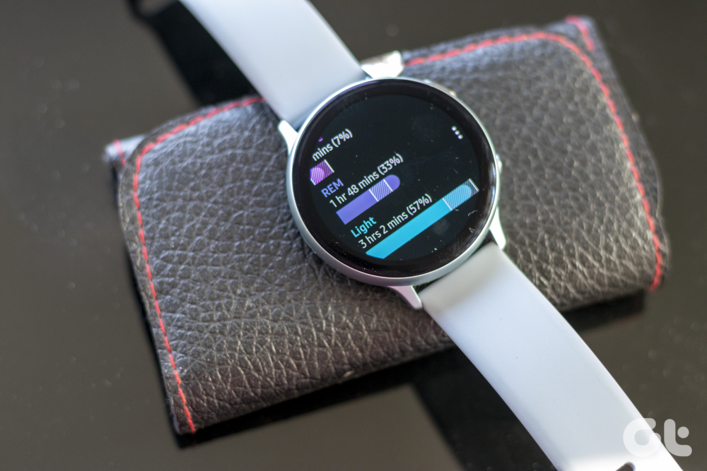 monitorar sono galaxy watch active 2