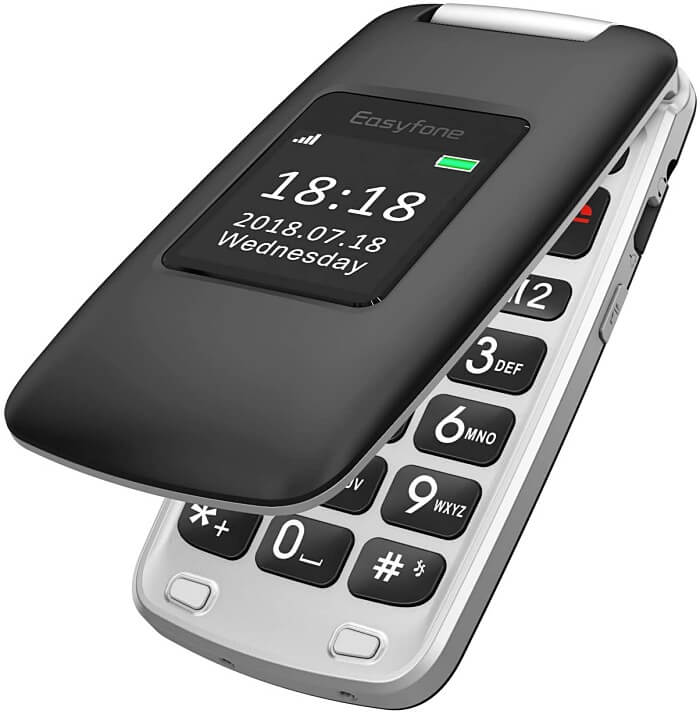 Os XX melhores celulares para idosos com demência