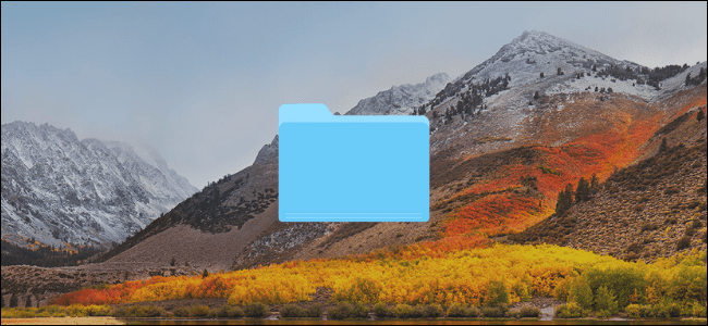 xMac desktop with a folder