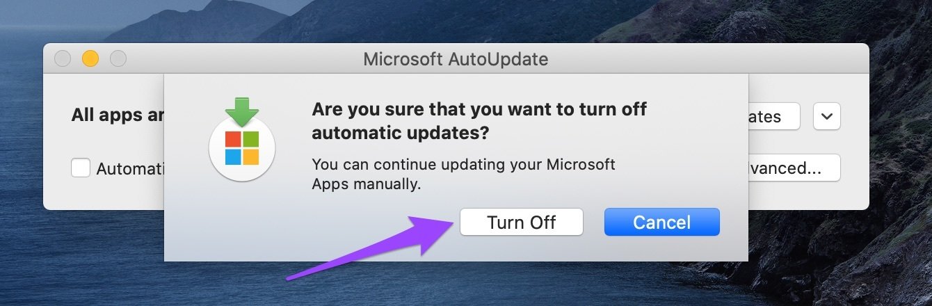 Как удалить microsoft autoupdate на mac os