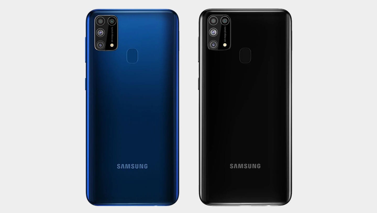 samsung m31 blue color