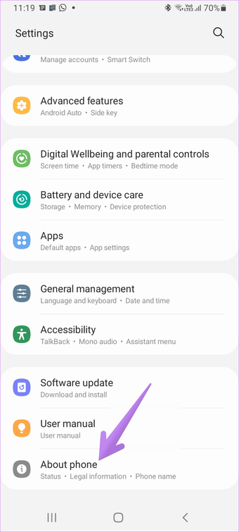 samsung one ui core 2.0