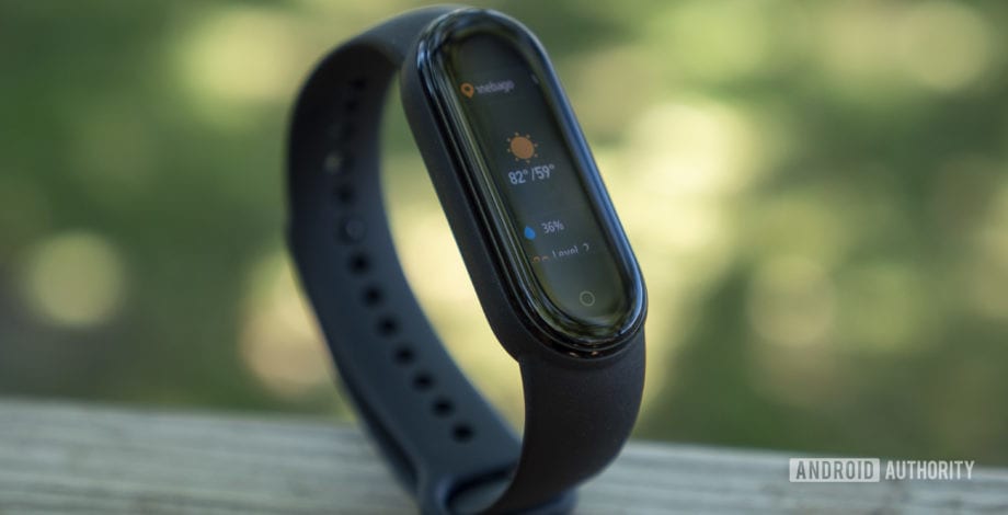 mi band 5 pace