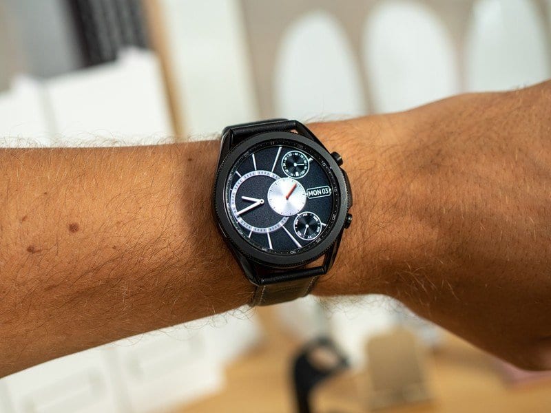 galaxy watch 3 titanium band