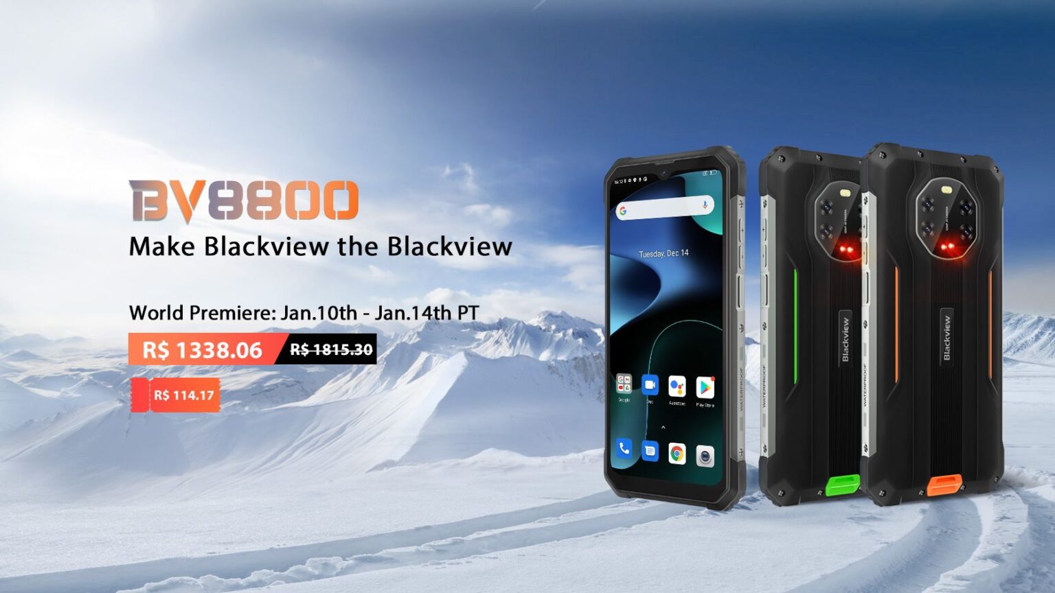 Blackview 8800 аккумулятор