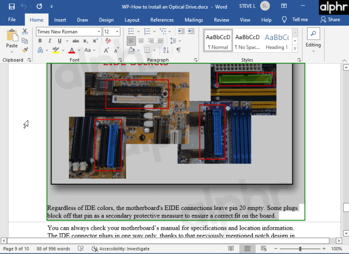 Como Fazer Apenas Uma Paisagem De Página No Word 2854