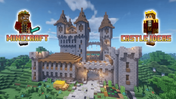 Id Ias De Design De Castelo Do Minecraft