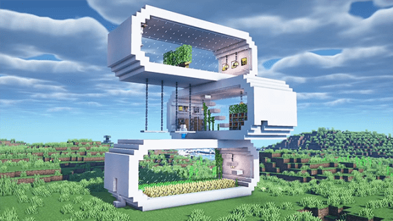 Cómo Hacer Una Casa Moderna En Minecraft 