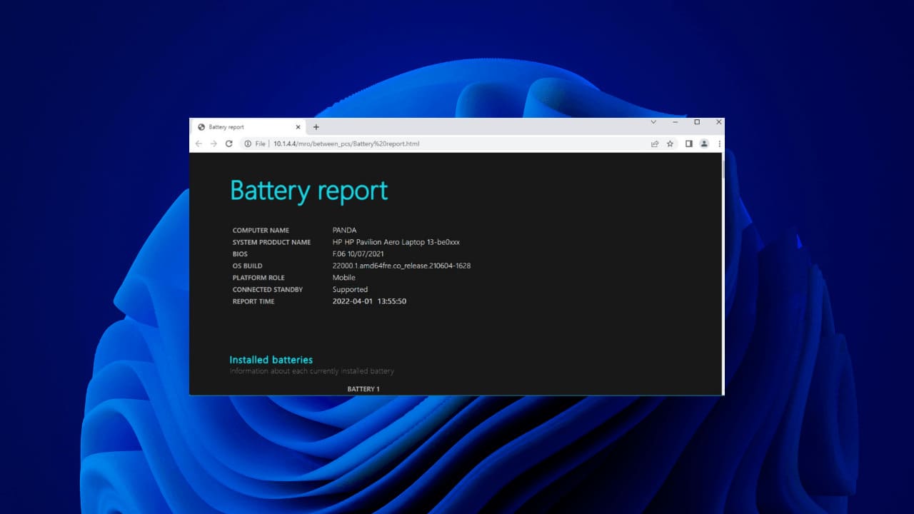 Check Battery Health of Windows 11 laptop 1 1