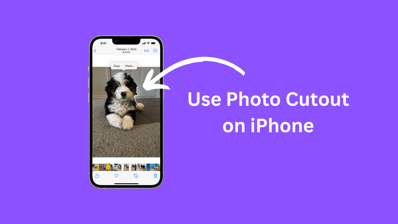 Create photo cutouts on your iPhone 1