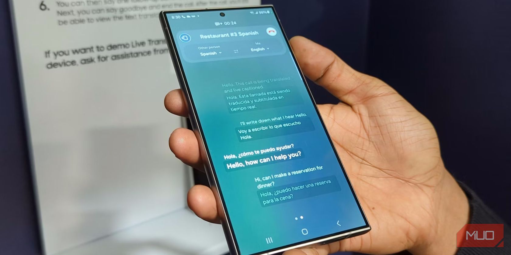 galaxy ai live translate in a phone call on s24 ultra 1