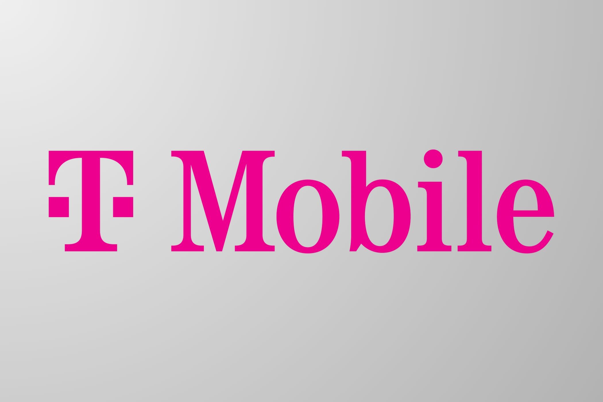 tmobile logo on white background