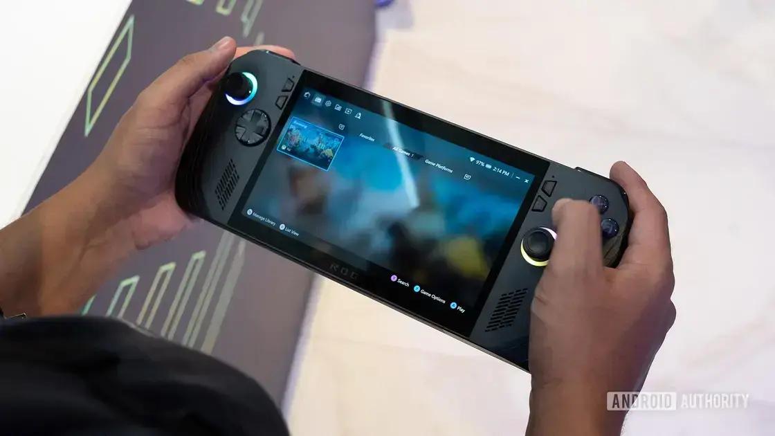 Microsoft prepara console portátil com suporte Xbox revolucionário 1 A palavra-chave com base no artigo é "console portátil".