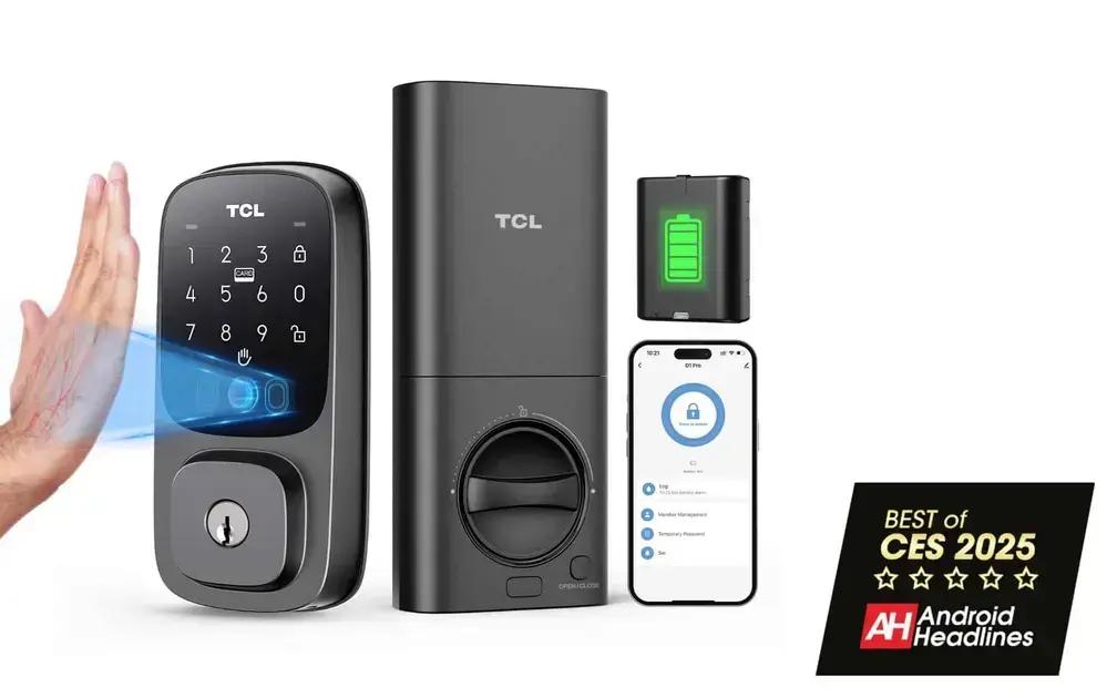 TCL Smart Lock D1 Pro se destaca com segurança inovadora na CES 2025 1 A palavra chave com base no artigo é "TCL Smart Lock D1 Pro".