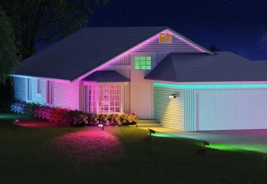 Smart Solar Spotlight SL5: música e luz para seu jardim 1 A palavra-chave com base no artigo fornecido é "Smart Solar Spotlight SL5".