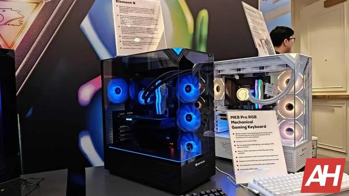 iBUYPOWER lança novos cases de PC para gamers na CES 2025 1 A palavra chave do artigo em questão é "iBUYPOWER PC cases".