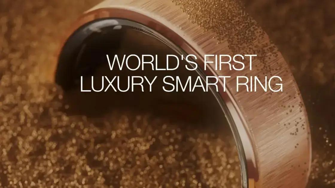 Ultrahuman apresenta luxury smart rings de ouro 18K e platina 1 luxury smart rings