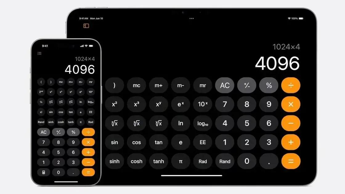 Calculadora da Apple retorna com novos recursos no iOS 18.3 beta 2 1 Palavra-chave: Calculadora da Apple