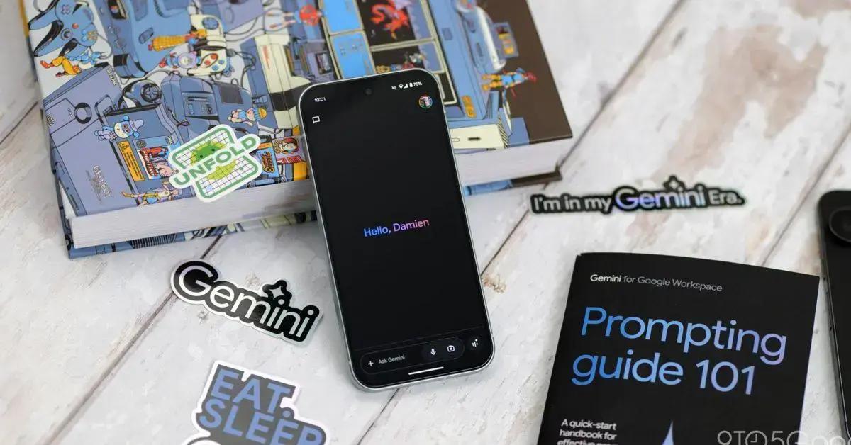 Redesign do Google Gemini traz nova interface para Android 1 Redesign do Google Gemini.