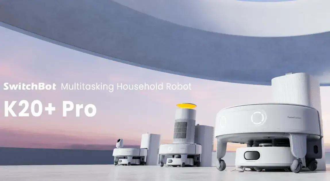 Robôs domésticos SwitchBot e nova fechadura inteligentes são lançados na CES 2025 1 Robôs domésticos SwitchBot.